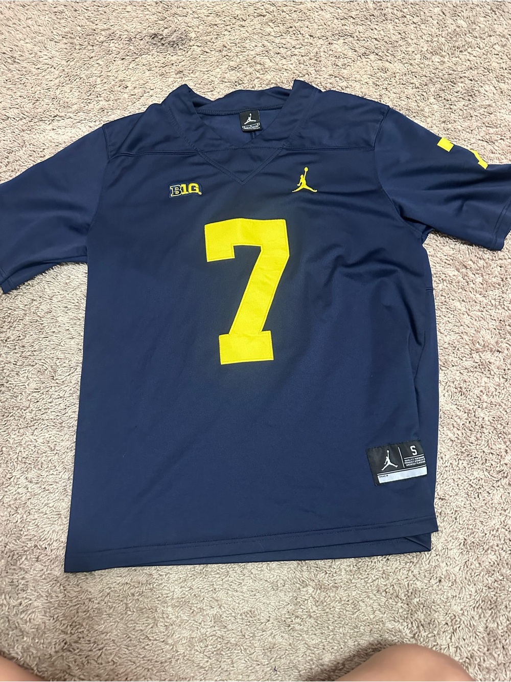Jordan Brand Michigan
Wolverines Donovan Edwards #7